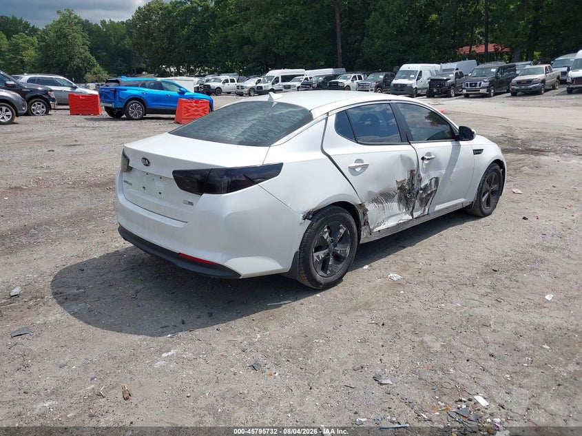 Vin: knagm4adxe5071418, lot: 46294563, kia optima hybrid lx 20144