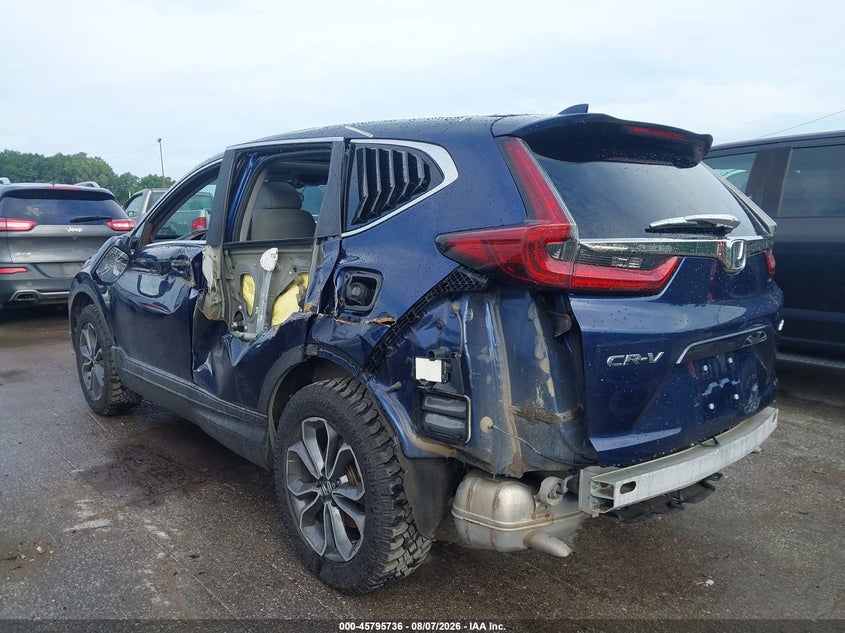 Vin: 5j6rw2h52ll005991, lot: 46294567, honda cr-v awd ex 20203