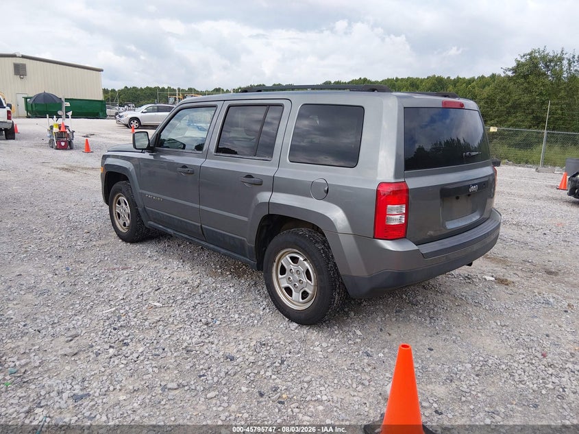 Vin: 1c4njpba0dd109753, lot: 46294578, jeep patriot sport 20133