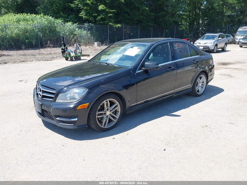 Vin: wddgf8ab4eg245402, lot: 46294582, mercedes-benz c 300 sport 4matic 20142