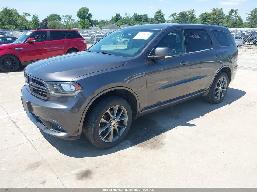 Vin: 1c4rdjdgxhc828057, lot: 46294599, dodge durango gt awd 20172