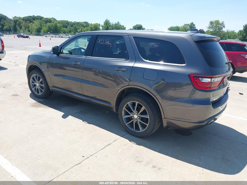 Vin: 1c4rdjdgxhc828057, lot: 46294599, dodge durango gt awd 20173