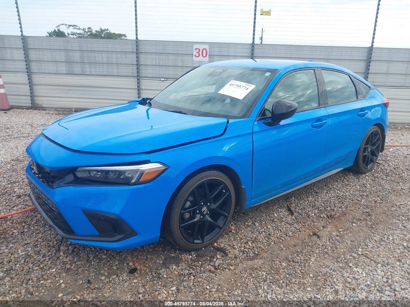 Vin: 19xfl2g89re014783, lot: 46294605, honda civic sport 20242