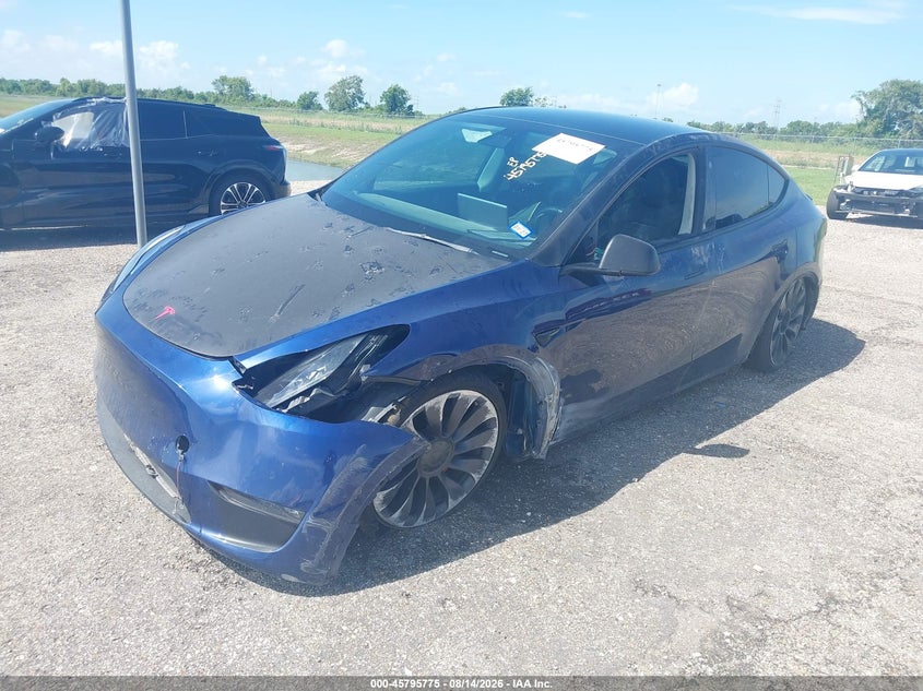 TESLA MODEL Y 2022 VIN 7SAYGDEF2NF380957