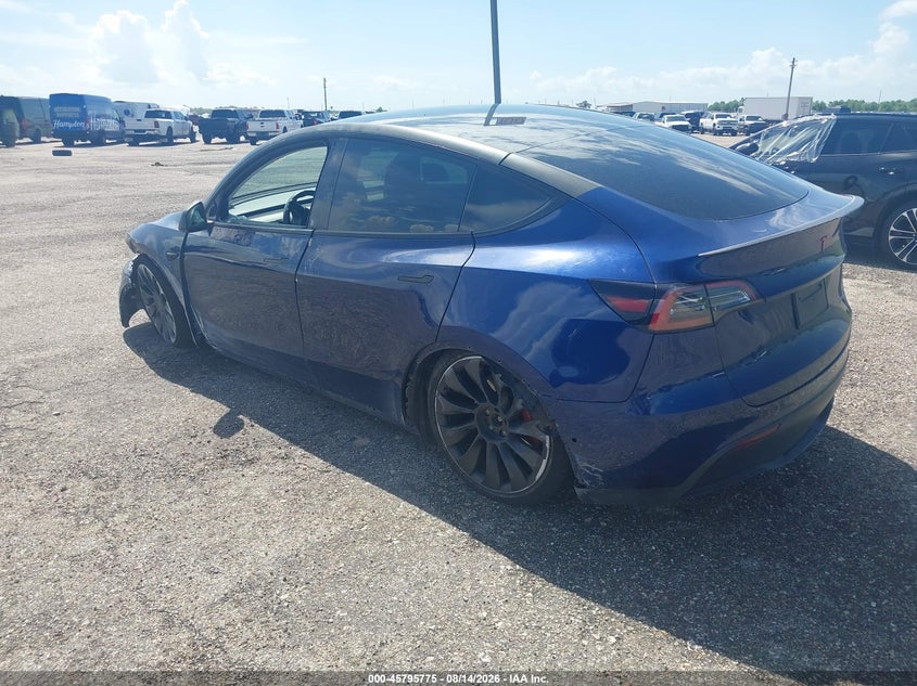 TESLA MODEL Y 2022 VIN 7SAYGDEF2NF380957
