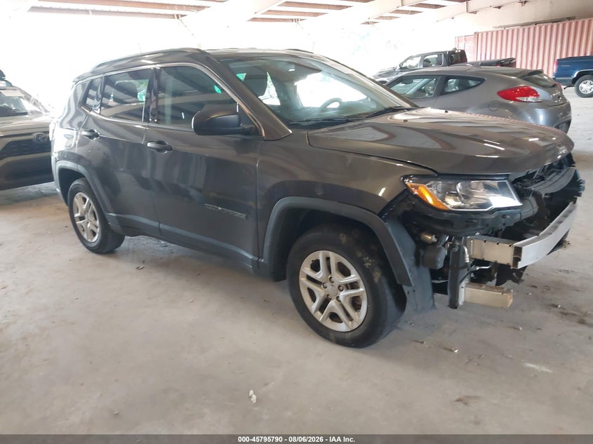 Vin: 3c4njcab3mt535112, lot: 46294621, jeep compass sport fwd 2021 img_1