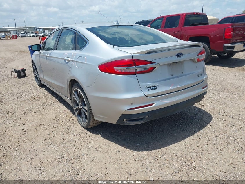 Vin: 3fa6p0d96kr152727, lot: 46294623, ford fusion titanium 20193
