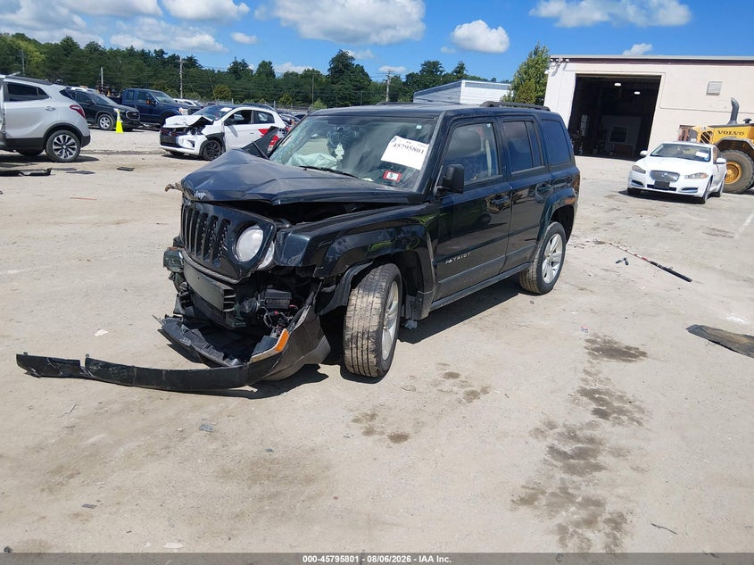 Vin: 1c4njpfb3dd211115, lot: 46294632, jeep patriot latitude 20132