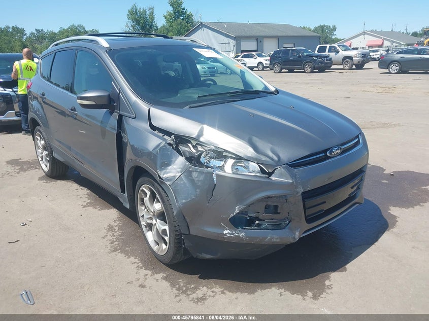 Vin: 1fmcu0j90eud30571, lot: 46294672, ford escape titanium 2014 img_1