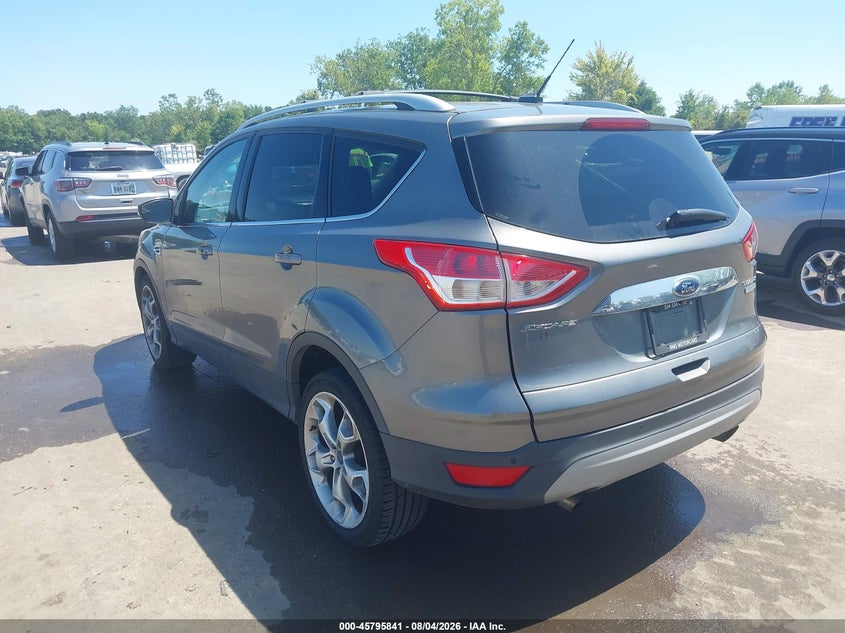 Vin: 1fmcu0j90eud30571, lot: 46294672, ford escape titanium 20143