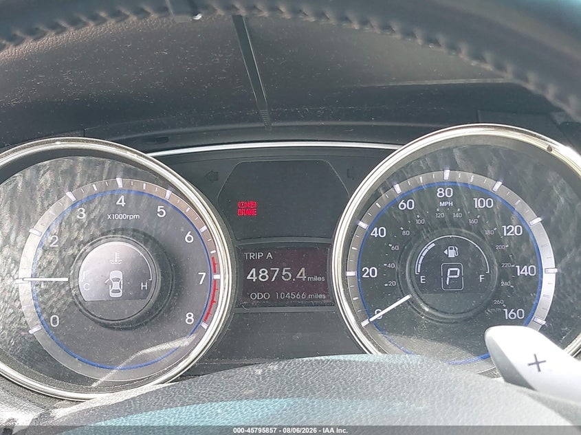 2013 HYUNDAI SONATA auction photo 7