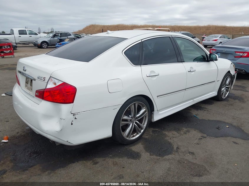 INFINITI M35 2009 VIN JNKCY01E89M802476