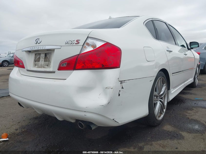 INFINITI M35 2009 VIN JNKCY01E89M802476