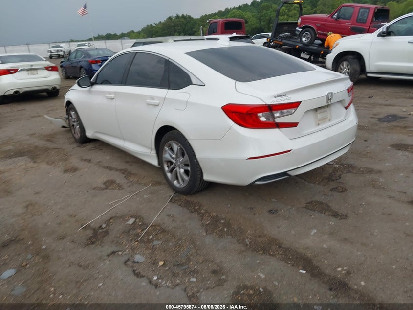 Vin: 1hgcv1f16ka169569, lot: 46294705, honda accord lx 20193