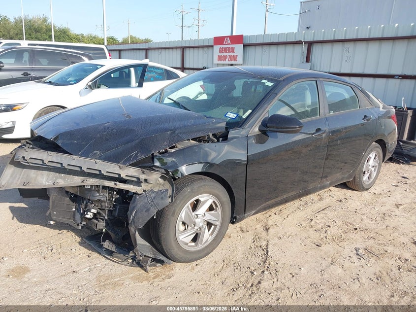 Vin: kmhll4dgosu856893, lot: 46294722, hyundai elantra se 20252