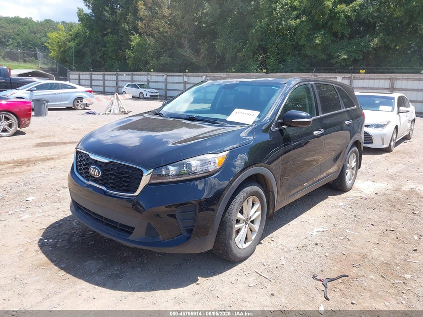 Vin: 5xypg4a37kg576319, lot: 46294745, kia sorento 2.4l l 20192