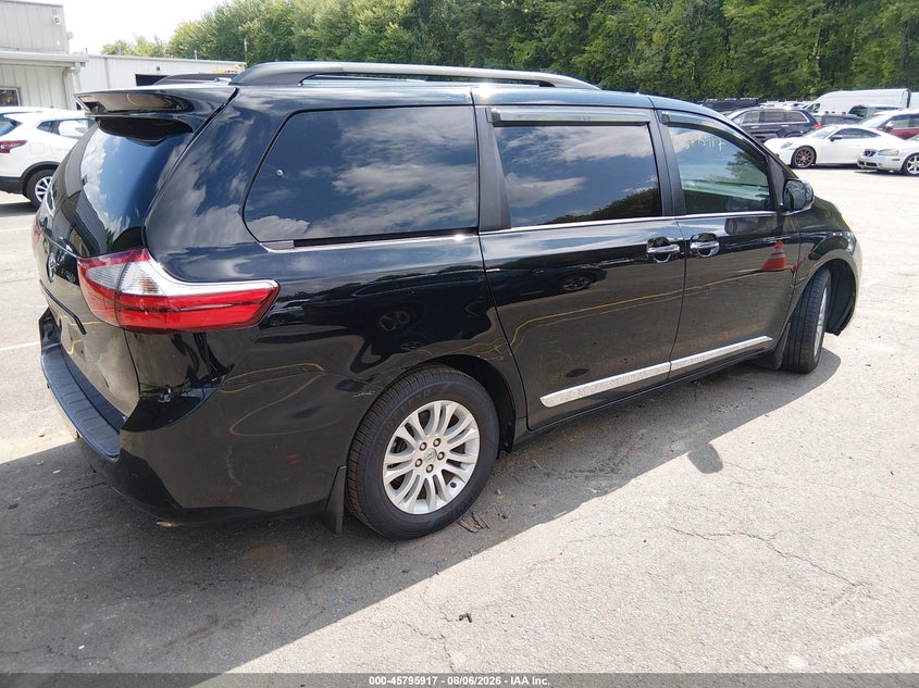 Vin: 5tdyk3dcxgs754114, lot: 46294748, toyota sienna xle 8 passenger 20164