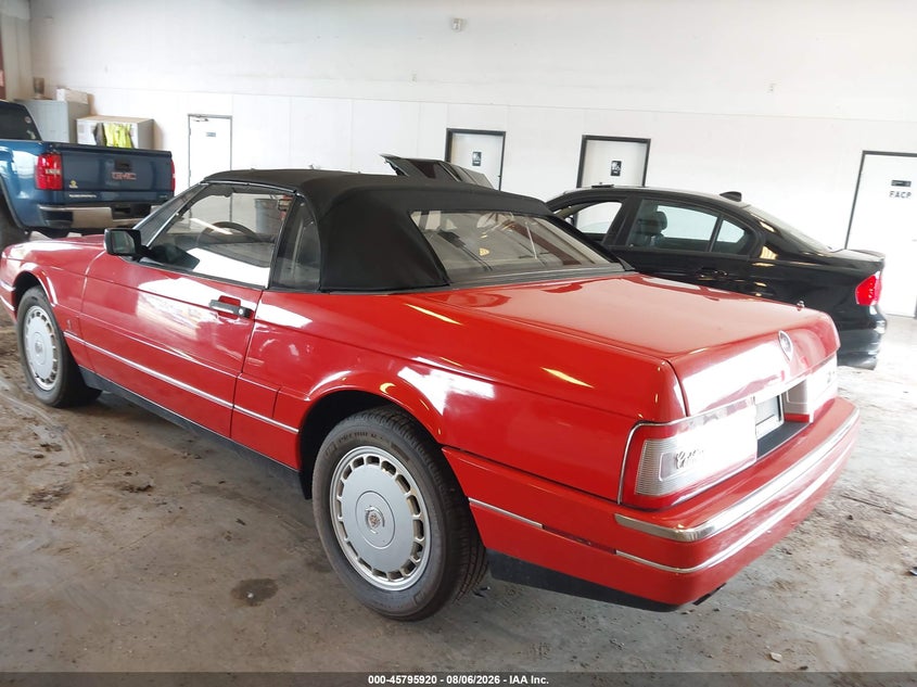 1990 CADILLAC ALLANTE auction photo 3