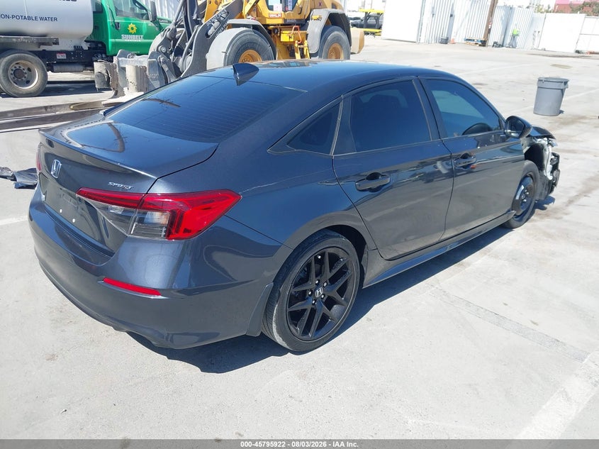 Vin: 2hgfe2f51rh559349, lot: 46294753, honda civic sport 20244