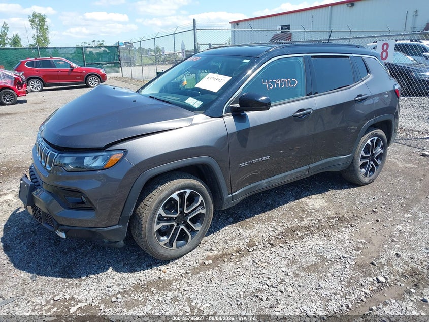 2022 JEEP COMPASS auction photo 2