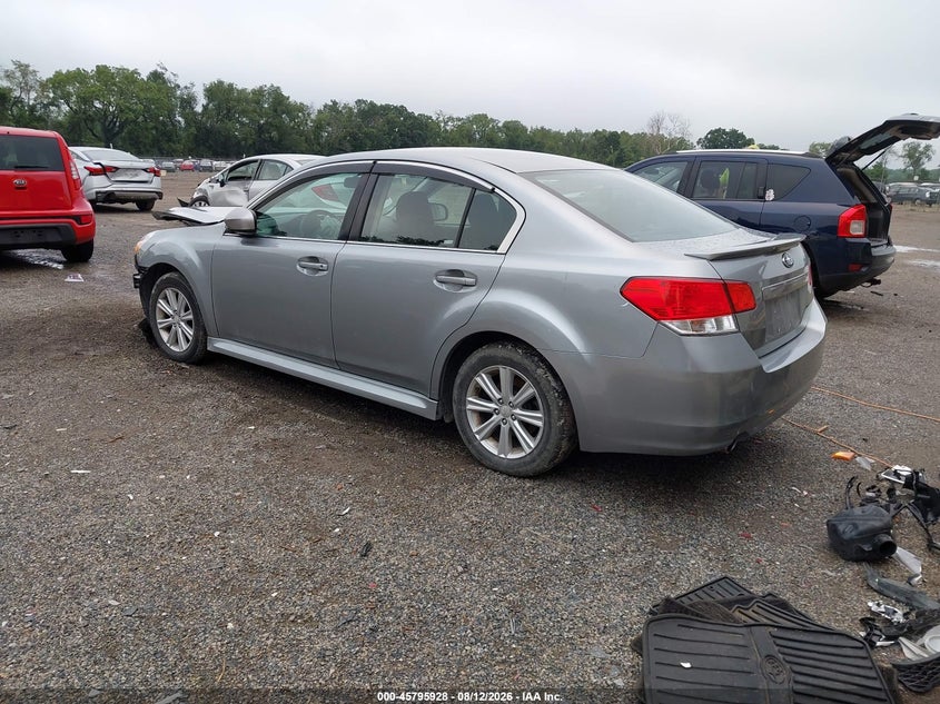SUBARU LEGACY 2011 VIN 4S3BMBC63B3252139