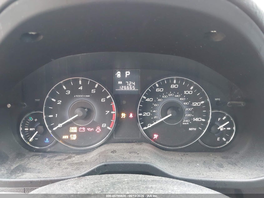 SUBARU LEGACY 2011 VIN 4S3BMBC63B3252139