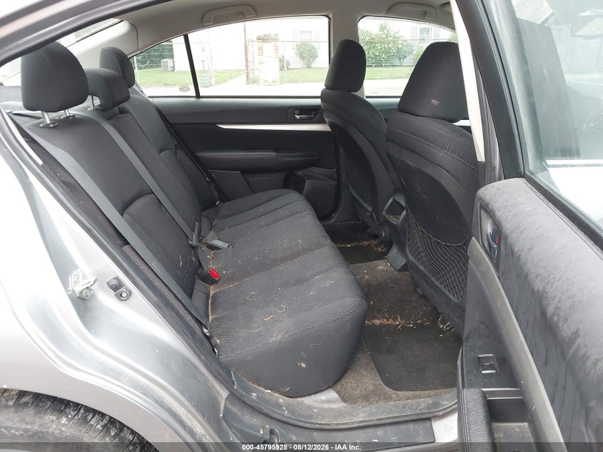 SUBARU LEGACY 2011 VIN 4S3BMBC63B3252139