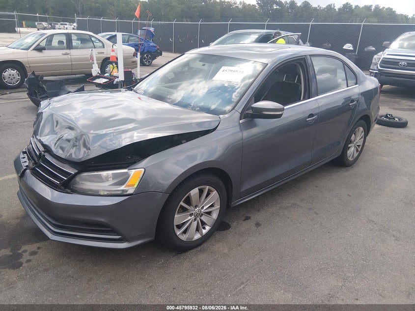 Vin: 3vwd07aj5fm265467, lot: 46294763, volkswagen jetta 1.8t se 20152