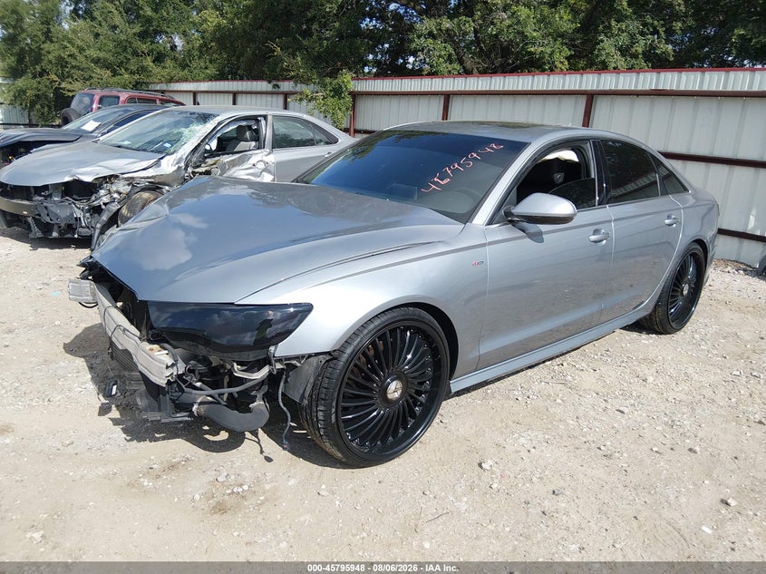Vin: wauc8afc5jn056725, lot: 46294779, audi a6 2.0t premium/2.0t sport 20182