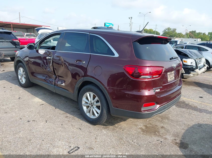 2020 KIA SORENTO auction photo 3