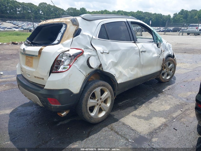 Vin: kl4cjbsb2gb586116, lot: 46294806, buick encore convenience 20164