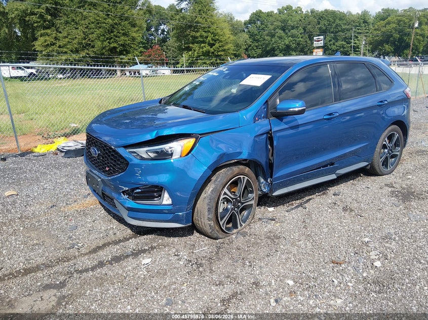 Vin: 2fmpk4ap3kbb26412, lot: 46294807, ford edge st 20192