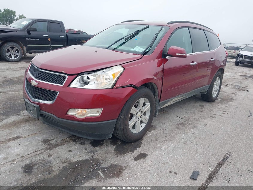 Vin: 1gnkvged7bj243596, lot: 46294809, chevrolet traverse 1lt 20112
