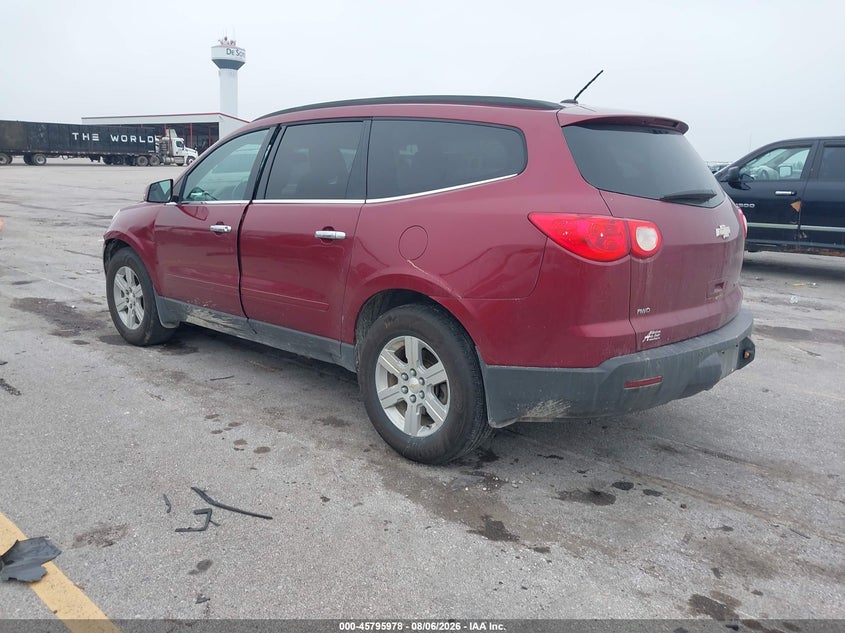 Vin: 1gnkvged7bj243596, lot: 46294809, chevrolet traverse 1lt 20113
