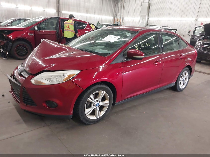 Vin: 1fadp3f20dl261873, lot: 46294815, ford focus se 20132