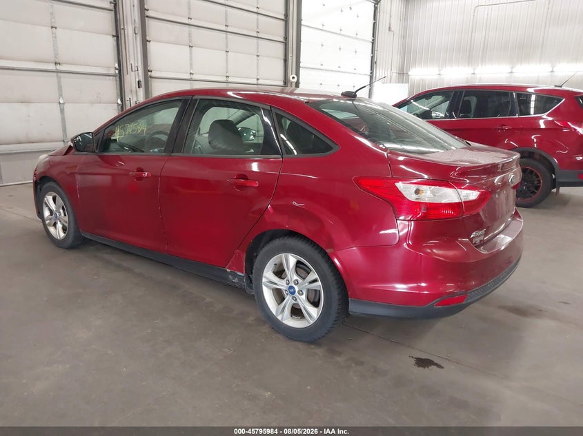 Vin: 1fadp3f20dl261873, lot: 46294815, ford focus se 20133