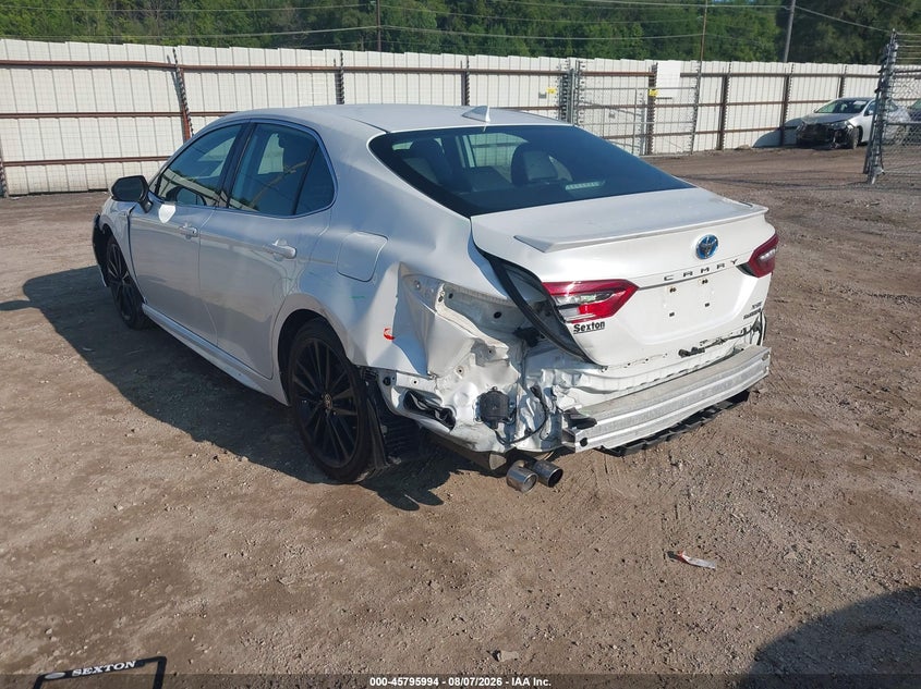 Vin: 4t1k31ak1mu568953, lot: 46294825, toyota camry xse hybrid 20213