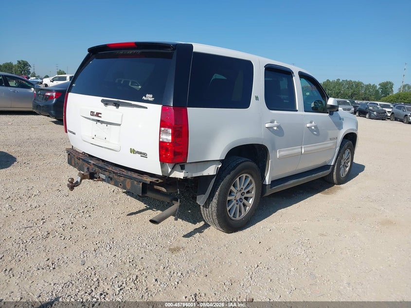 2009 GMC YUKON HYBRID auction photo 4