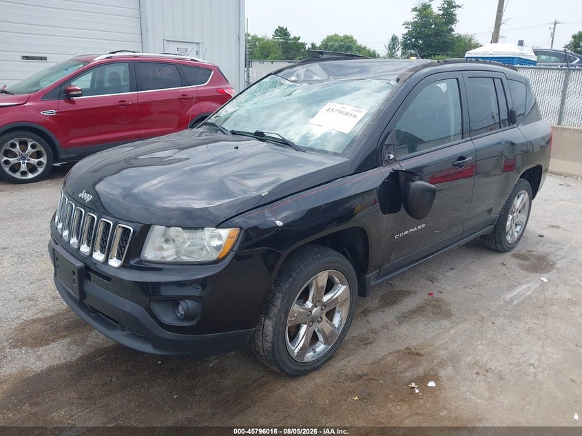 Vin: 1c4njdcb4cd523784, lot: 46294847, jeep compass limited 20122