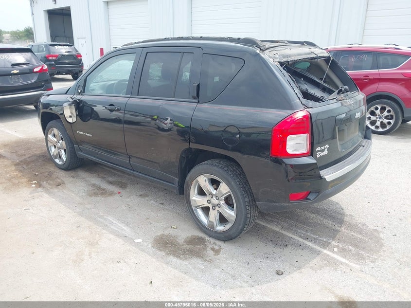 Vin: 1c4njdcb4cd523784, lot: 46294847, jeep compass limited 20123