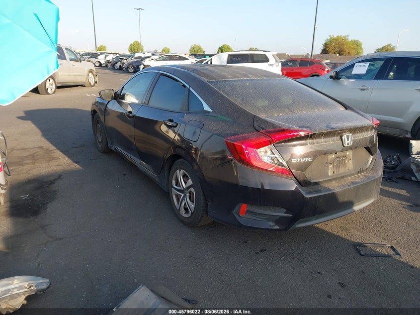 Vin: 2hgfc2f5xhh532025, lot: 46294853, honda civic lx 20173