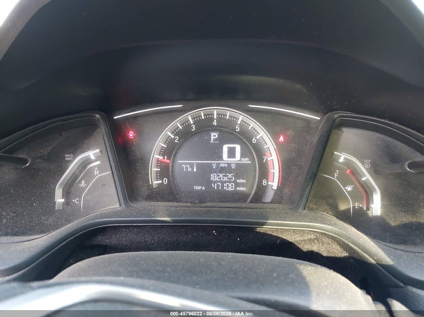 2017 HONDA CIVIC SEDAN 2.0L I-4 DOHC, VVT, 158HP