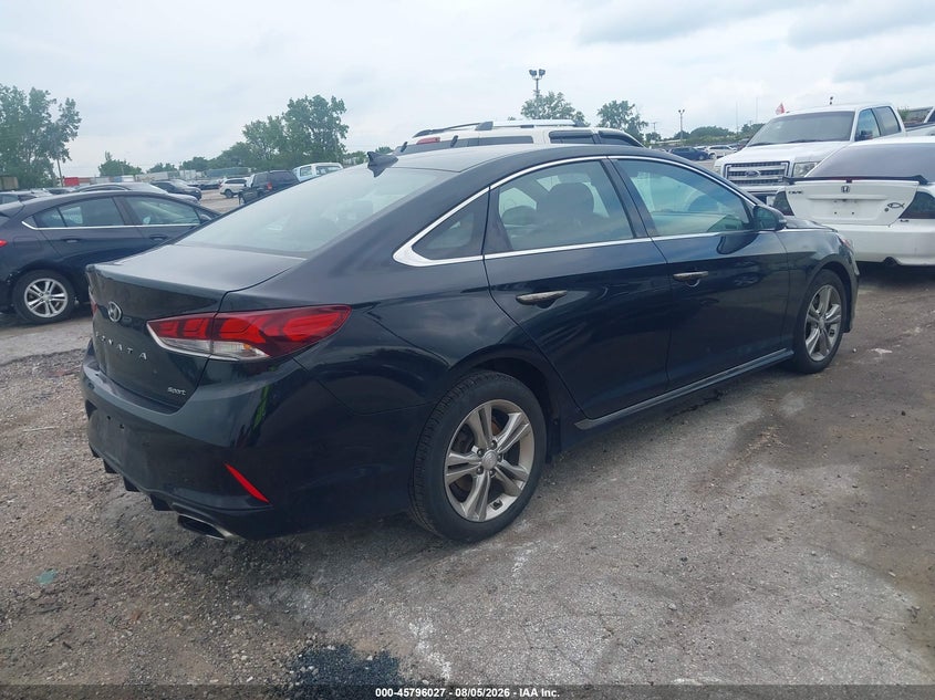 Vin: 5npe34af9jh706671, lot: 46294858, hyundai sonata sport+ 20184