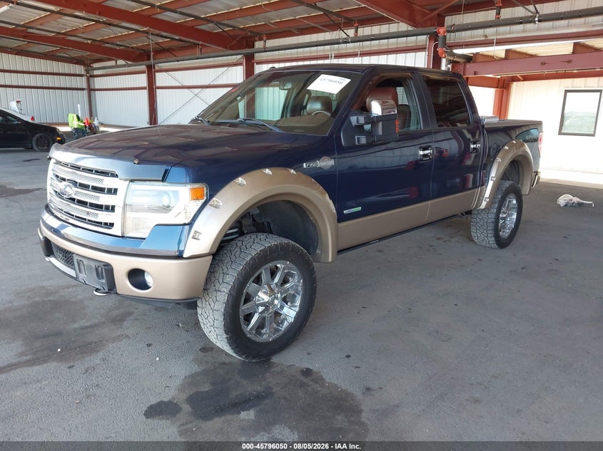 Vin: 1ftfw1et8dkf50378, lot: 46294881, ford f-150 king ranch 20132