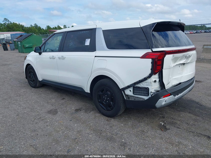 Vin: kndnb5k33s6522870, lot: 46294895, kia carnival mpv lxs 20253