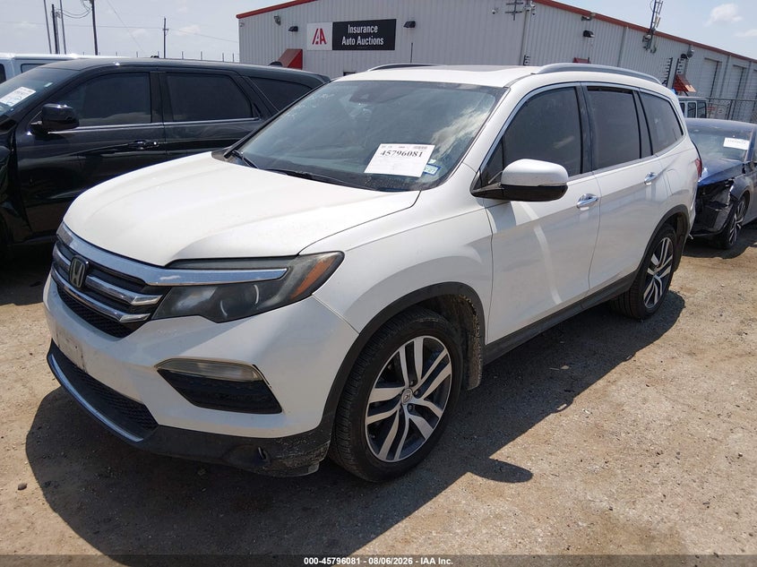 Vin: 5fnyf5h95hb018556, lot: 46294912, honda pilot touring 20172