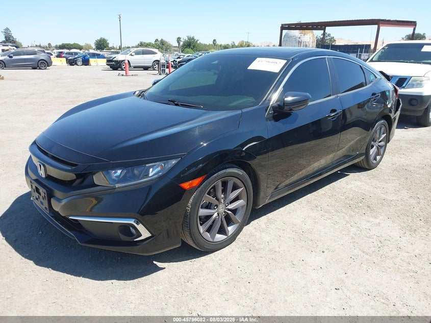 Vin: 19xfc1f38le200838, lot: 46294913, honda civic ex 20202