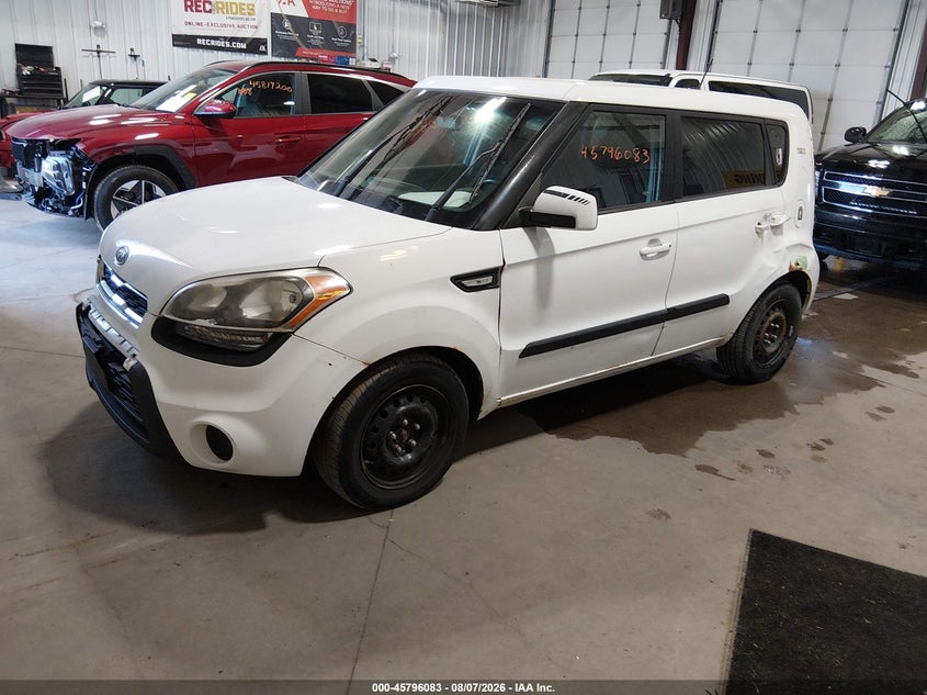Vin: kndjt2a58c7436866, lot: 46294914, kia soul 20122