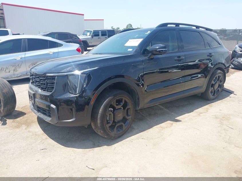 Vin: 5xyrkdjf3sg310541, lot: 46294915, kia sorento x-line sx prestige 20252