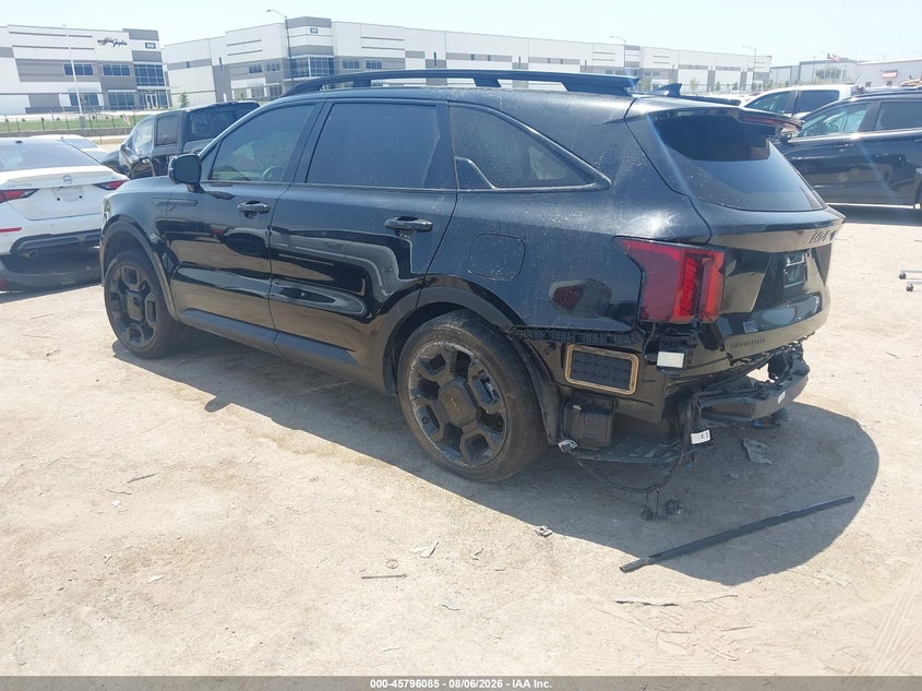 Vin: 5xyrkdjf3sg310541, lot: 46294915, kia sorento x-line sx prestige 20253